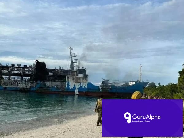 Deadly Philippine Ferry Fire Leaves 5 Dead and 87 Missing Amid Severe Sea Storms