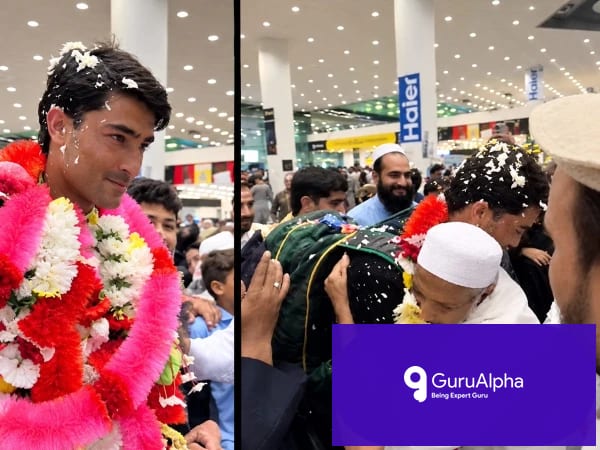 Pakistan Cricketers Return Home from England as Razaullah Receives Heroic Welcome